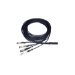 ATGBICS DAC-Q28-4S28-25G-5M Dell compatible Direct Attach Copper Breakout Cable 100GBase-CU QSFP28 to 4x25GBase-CU SFP28 (Passive Twinax 5m)