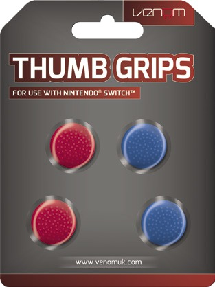 VS4918 VENOM LIMITED Thumb Grips For Switch Red / Blue