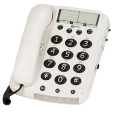 Photos - Cordless Phone Geemarc Telecom DALLAS 10 White DAL10WH 