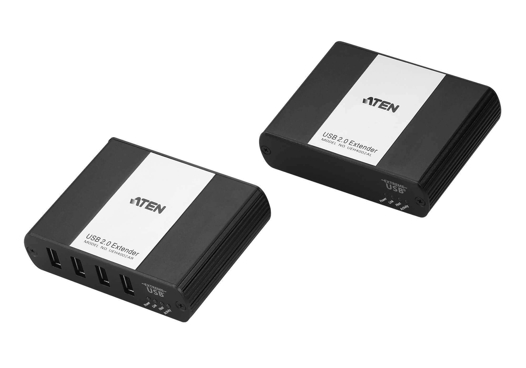 ATEN UEH4002A-AT-E AV extender AV transmitter & receiver Black, White