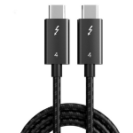 JLC F12 Type C (Male) to Type (Male) Thunderbolt Cable - 1M - Black