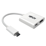 Tripp Lite USB Type-C (USB-C) to HDMI External Video Adapter with USB-C PD Charging, 3840 x 2160 (4K x 2K) @ 30Hz