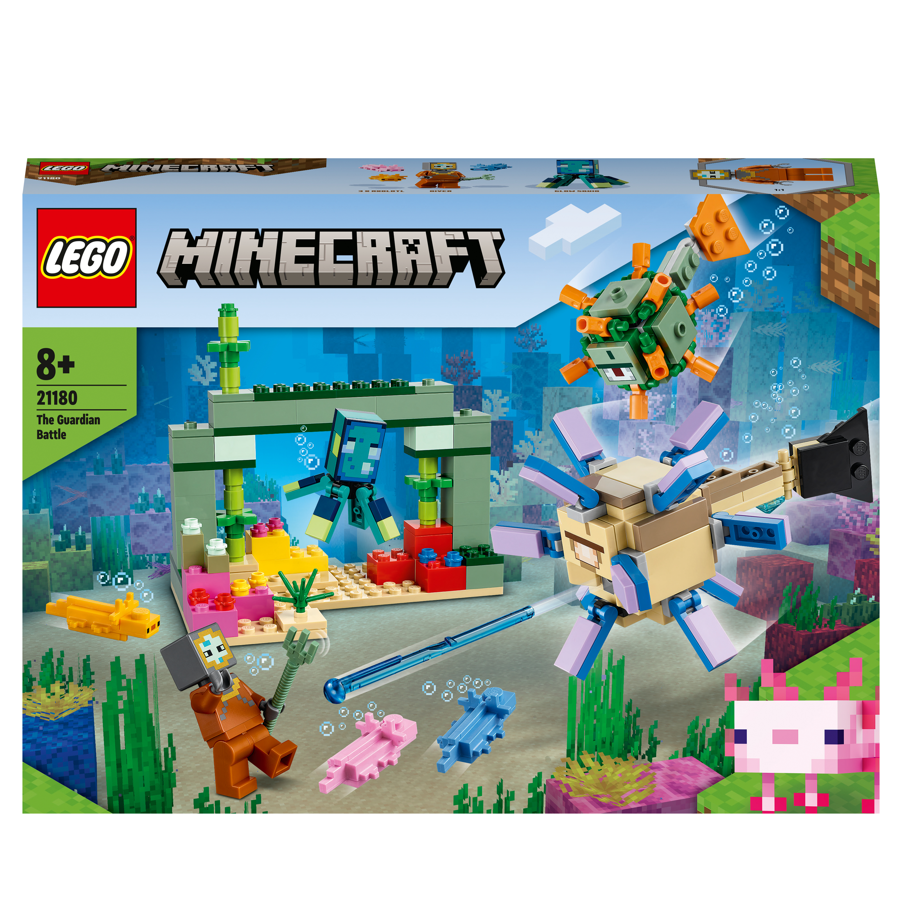 Image of LEGO Minecraft Das W?chterduell| 21180