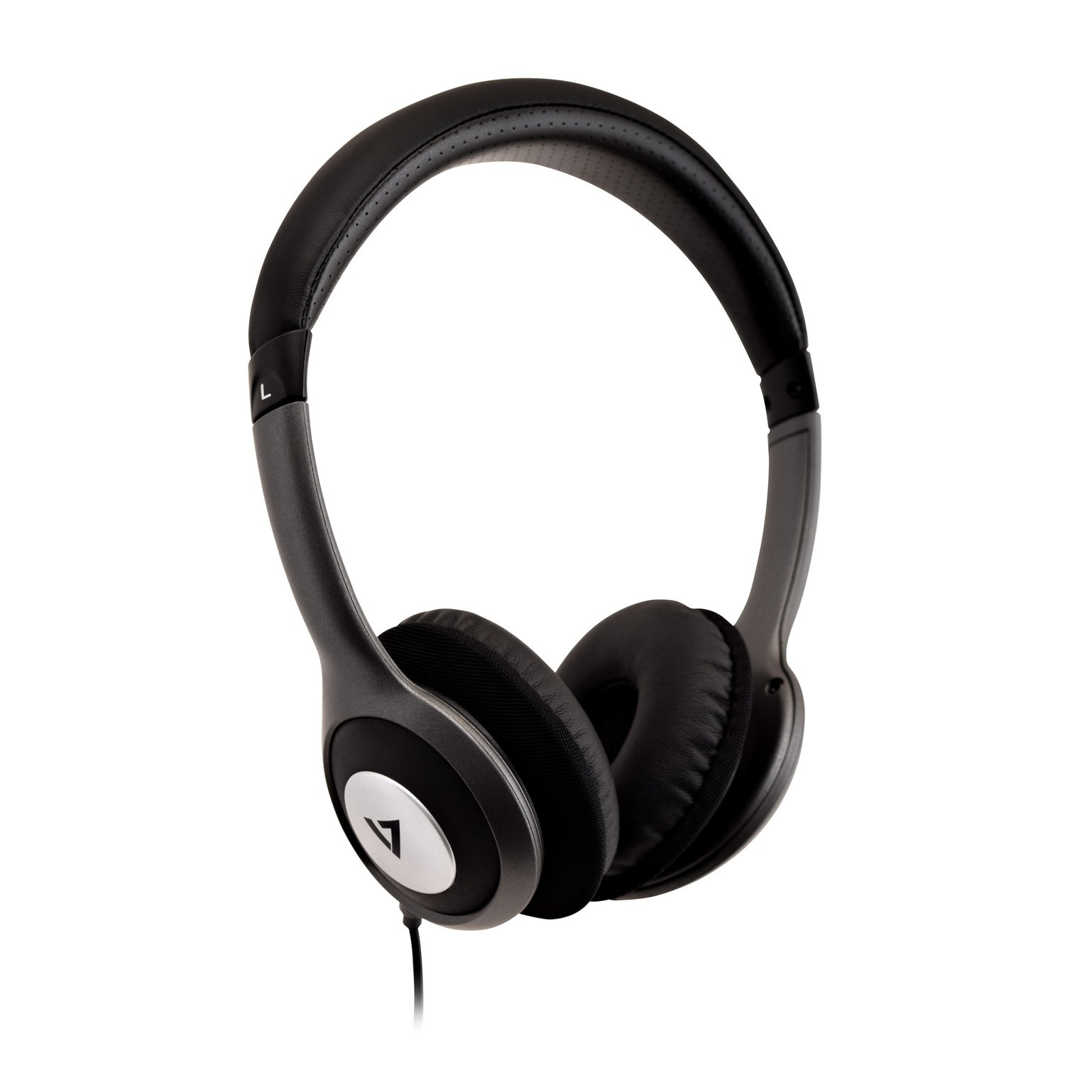 V7 HA520-2EP headphones/headset Head-band Black,Silver