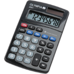 Olympia 2501 calculator Desktop Basic Black, Blue, Grey