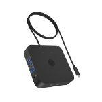 ICY BOX IB-DK4090-C Docking USB 3.2 Gen 2 (3.1 Gen 1) Type-C Black