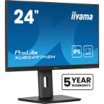 iiyama ProLite 24" IPS technology panel with USB-C dock and RJ45 (LAN)