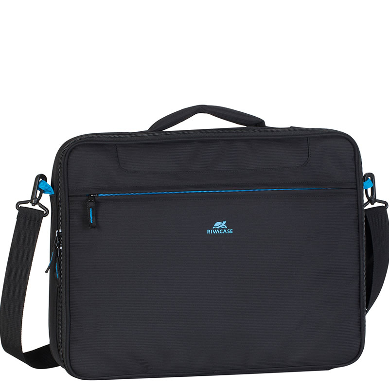 Image of Rivacase 8087 notebook case 40.6 cm (16") Messenger case Black