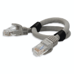 AddOn Networks ADD-1FCAT6SN-GY networking cable Gray 11.8" (0.3 m) Cat6 U/UTP (UTP)