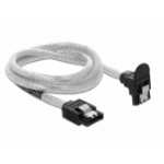 DeLOCK 85347 SATA cable 0.7 m SATA 7-pin Black, Transparent