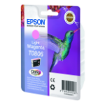 Epson C13T08064011/T0806 Ink cartridge light magenta, 520 pages ISO/IEC 24711 7,4ml for Epson Stylus Photo P 50/PX/PX 730/R 265