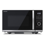 Sharp YC-QG234AE-B microwave Black Combination microwave Countertop 23 L 900 W