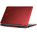 iPearl MCOVERAC730LRED laptop case 11.6" Hardshell case Red, Translucent