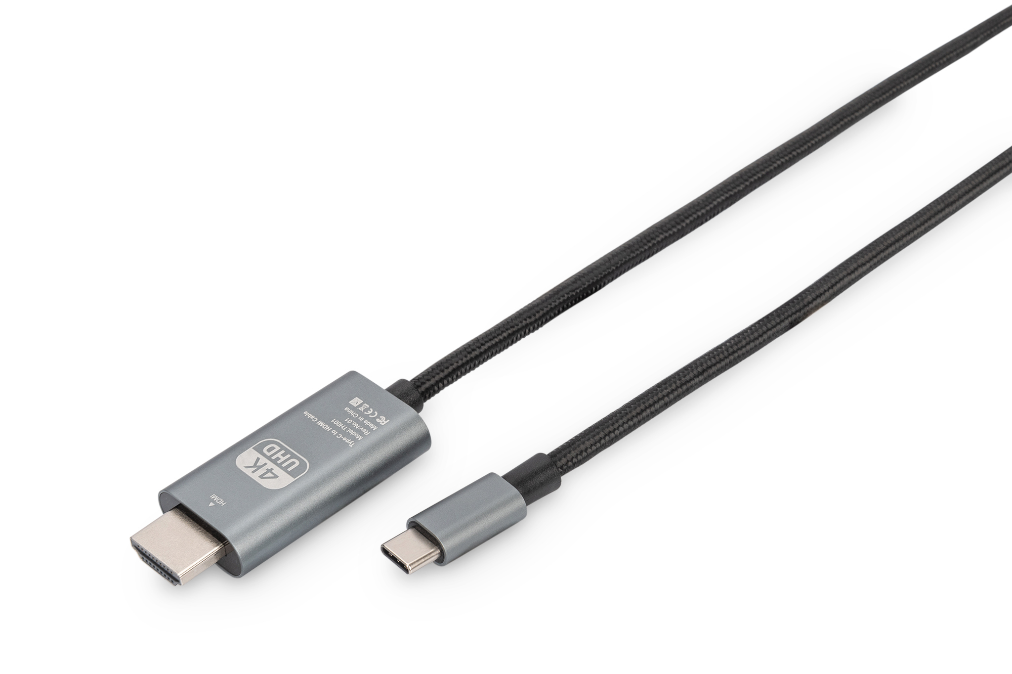 Image of Digitus 4K HDMI Adapter / Converter Cable, USB-C to HDMI