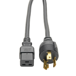 Tripp Lite P040-012-P30 power cable Black 145.7" (3.7 m) NEMA L6-30P C19 coupler