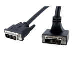 StarTech.com 6 ft 90  Down Angled Dual Link DVI-D Monitor Cable - M/M