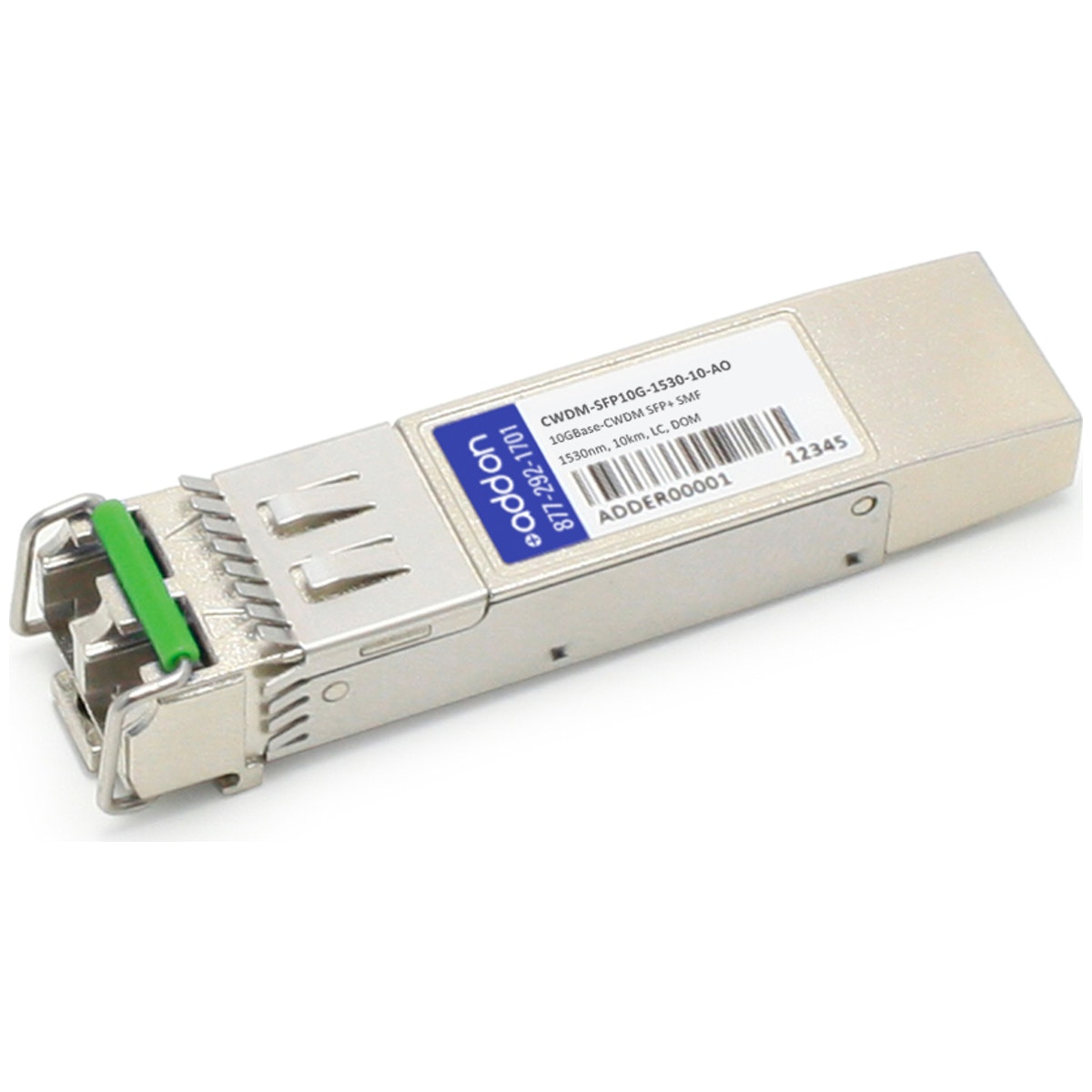 AddOn Networks CWDM-SFP10G-1530-10-AO Compatible 10G SFP+ 10 km TAA Compliant Transceiver
