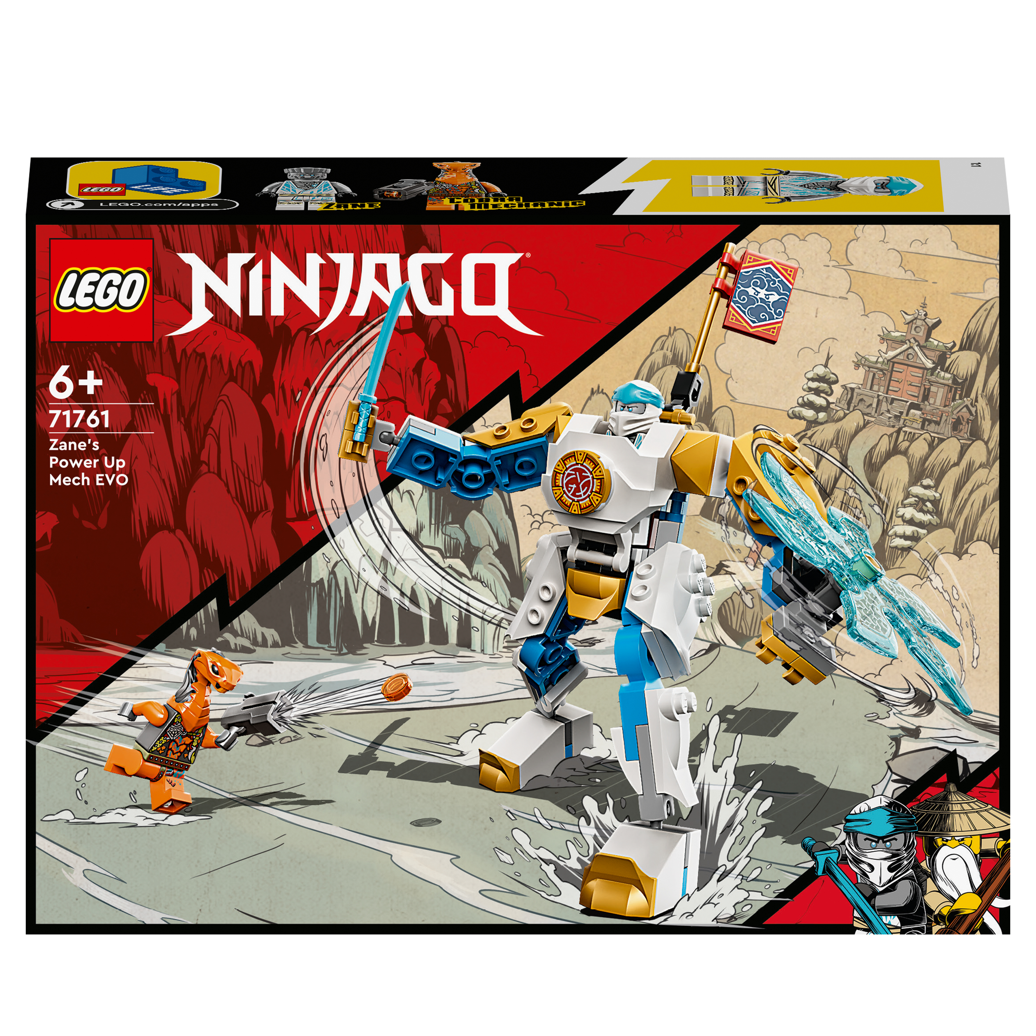 Image of LEGO Ninjago Zanes Power-Up-Mech EVO| 71761