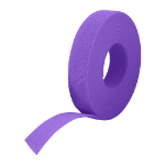 Cablenet 25m Reel x 30mm Velcro One Wrap Continuous Tape Purple