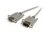 StarTech.com MXT100 serial cable Gray 70.9" (1.8 m) DB-9