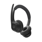 Logitech 981-001406 headphones/headset Wireless Head-band Office/Call center Bluetooth Black