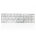 Ceratech Accuratus 301 Mac Wireless Multi-Device in US LAYOUT - Dual Bluetooth 5.2 & RF 2.4GHz Wireless Multi-Device Multimedia Apple Mac Slim Keyboard