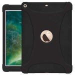 Amzer SHOCKPROOF RUGGED SILICONE SKIN JELLY CASE FOR APPLE IPAD 9.7 (2017/ 2018) 9.7" Cover Black