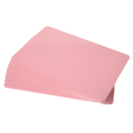 Dyestar Premium Pink 760 Micron Cards with Coloured Core (Pack of 100)