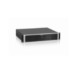 Bosch PVA-2P500 audio amplifier Black