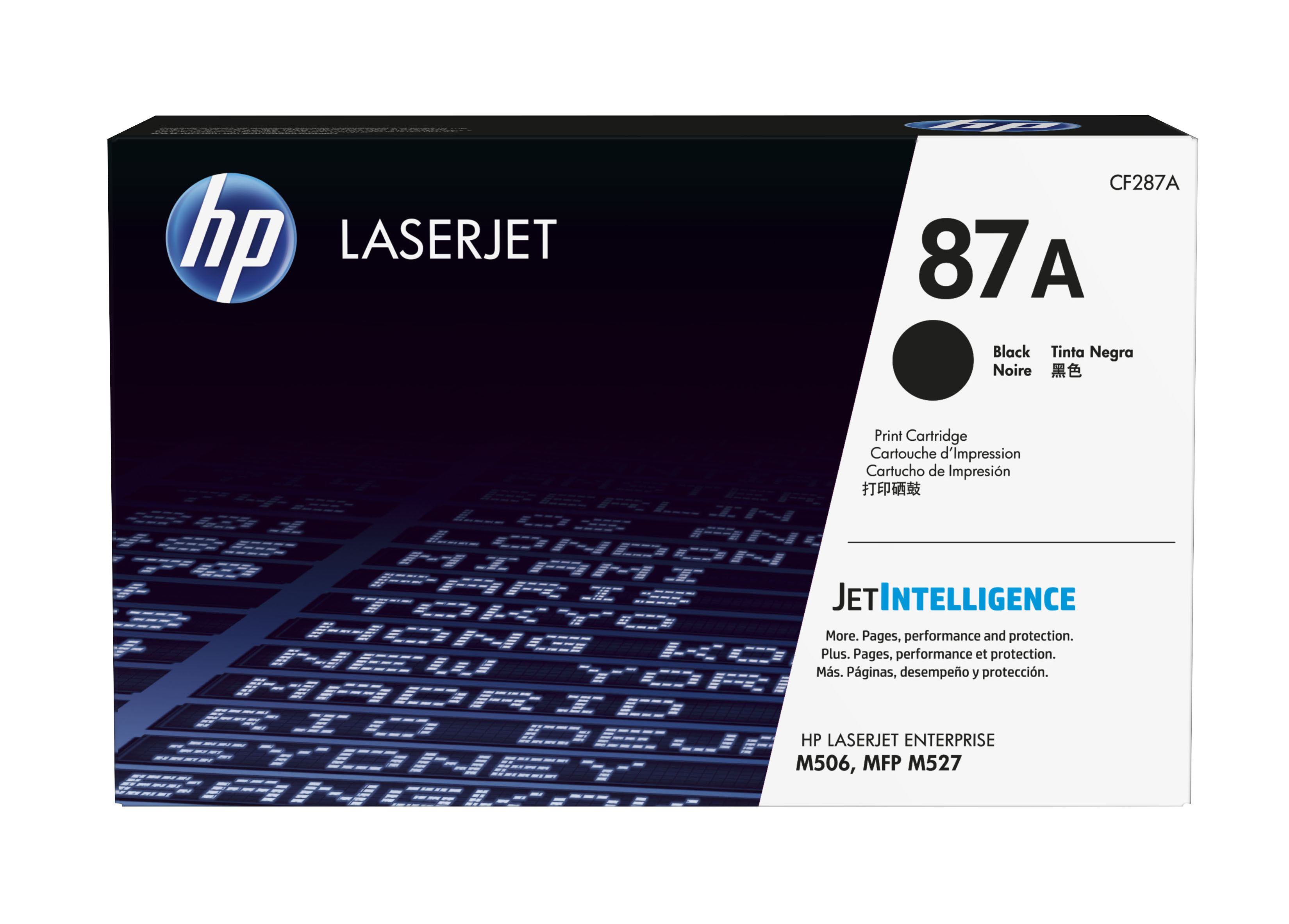 Image of HP CF287A/87A Toner cartridge, 9K pages ISO/IEC 19752 for HP...