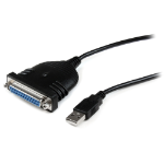 StarTech.com Câble Adaptateur de 1.80m USB vers 1 Port Parallèle DB25 pour Imprimante