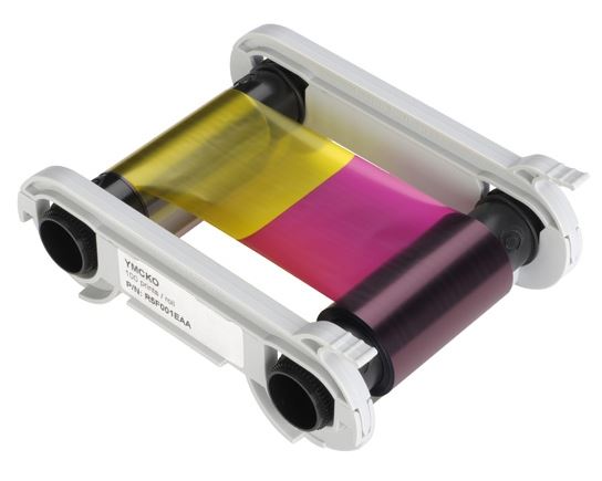 Image of Evolis R5F024NAA YMCKO Colour Ribbon (100 Prints)