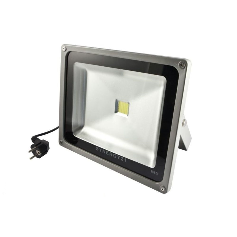 EU Product - LED Spot Outdoor Baustrahler schwarzes Gehuse - neutralwei