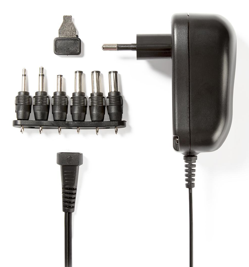 EU Product - Universal Power Adapter, 12W - Black thumbnail