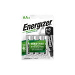 Energizer AA 2000mAh Power Plus Rechargeable Batteries - Pack of 4