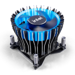 Intel Laminar RH1 Processor Air cooler Black