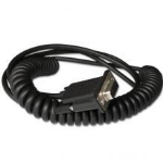 Honeywell CBL-020-300-C00 serial cable Black 118.1" (3 m) RS232 DB9