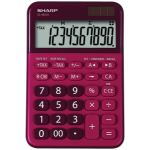 Sharp EL-M335 calculator Desktop Basic Red