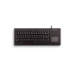 CHERRY XS Touchpad teclado USB QWERTY Inglés de EE. UU. Negro