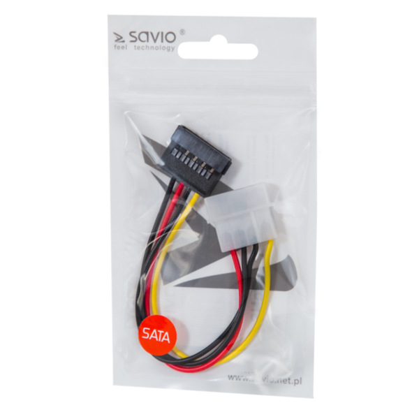 Savio AK-10 intern strömförsörjningskabel 0,18 m