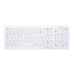 CHERRY AK-C7000 keyboard Medical RF Wireless AZERTY French White