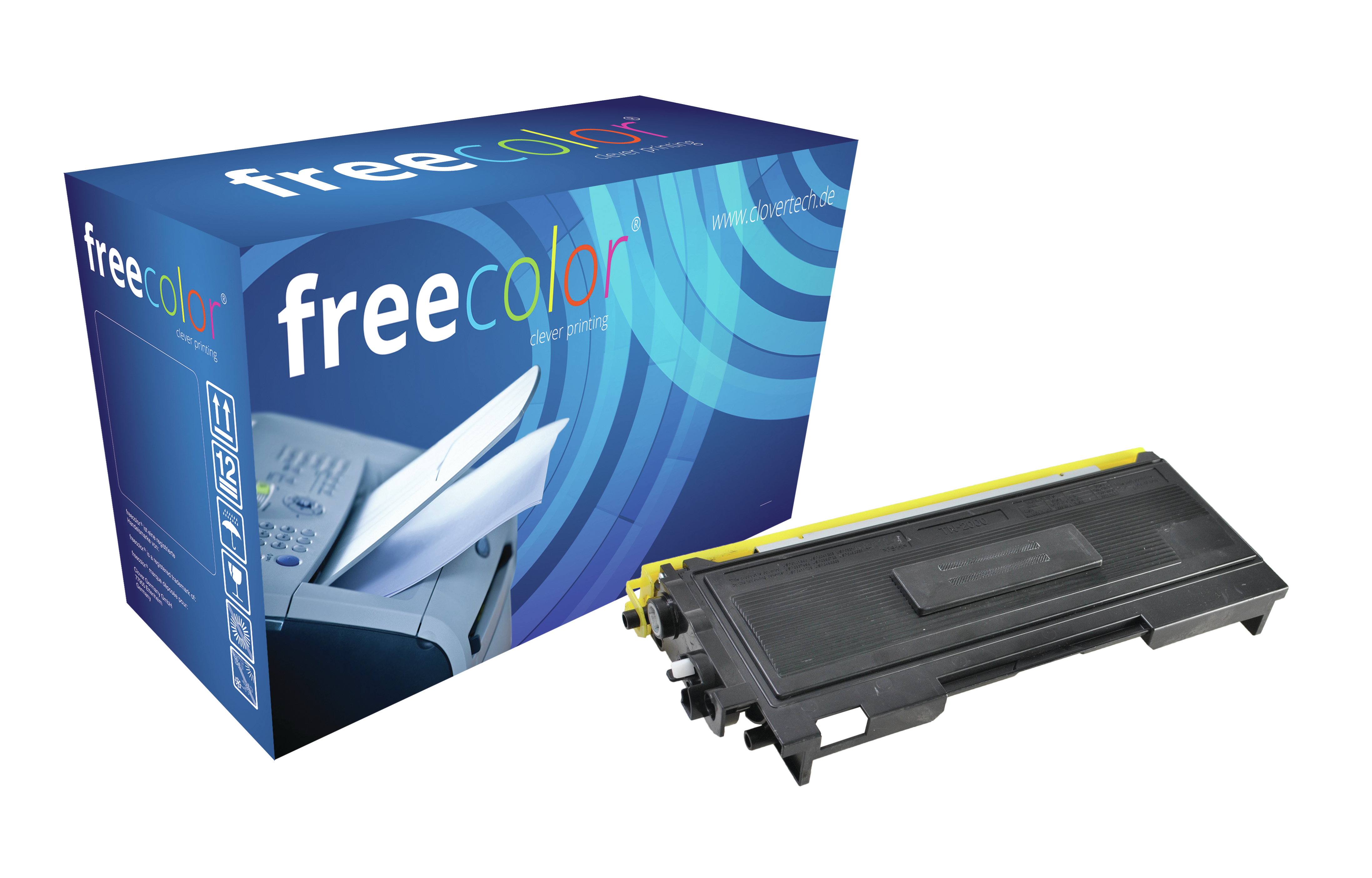 Image of Freecolor TN2000-FRC toner cartridge 1 pc(s) Black