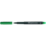 Faber-Castell 152563 permanent marker Green 1 pc(s)