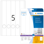 HERMA File labels A4 38x297 mm white paper matt opaque 125 pcs.