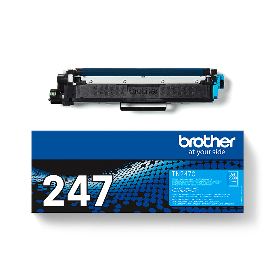 Brother TN-247C Toner-kit cyan, 2.3K pages ISO/IEC 19752 for Brother HL-L 3210