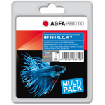AgfaPhoto APHP364TRIXLDC inktcartridge 1 stuk(s) Cyaan, Magenta, Geel