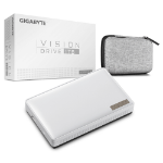 Gigabyte Vision Drive 1TB 1000 GB Black, White GP-VSD1TB