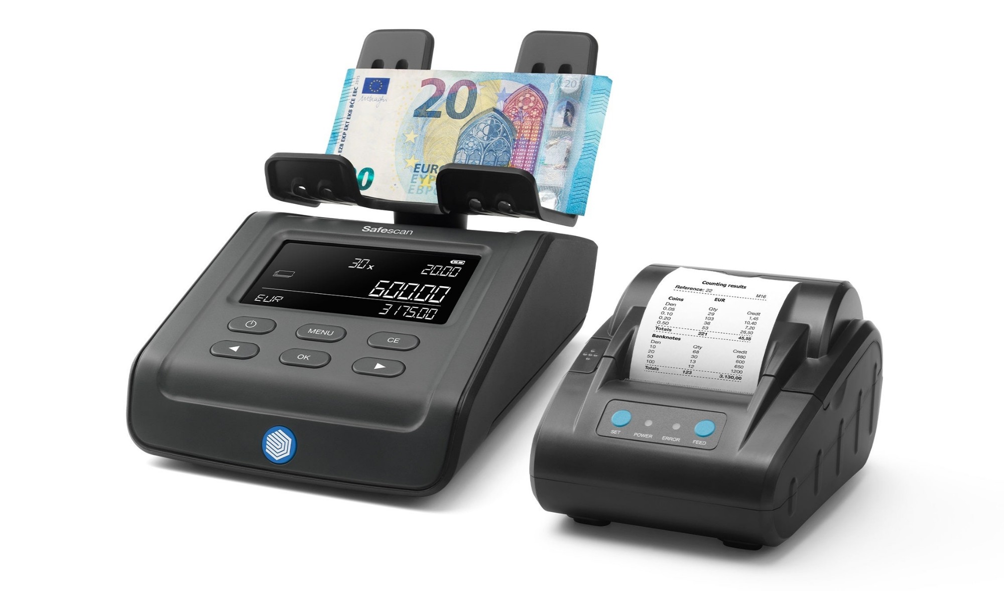 Safescan 6175 Coin counting machine Black