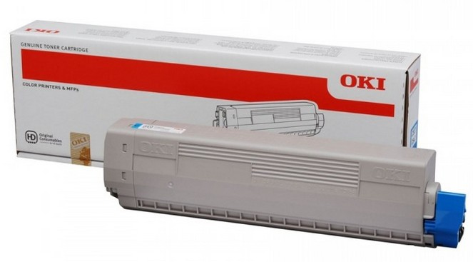 Image of OKI 44059255 Toner-kit cyan, 10K pages ISO/IEC 19798 for OKI MC 861