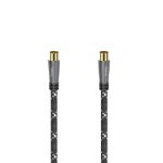 Hama 00205071 coaxial cable 3 m Black, Grey